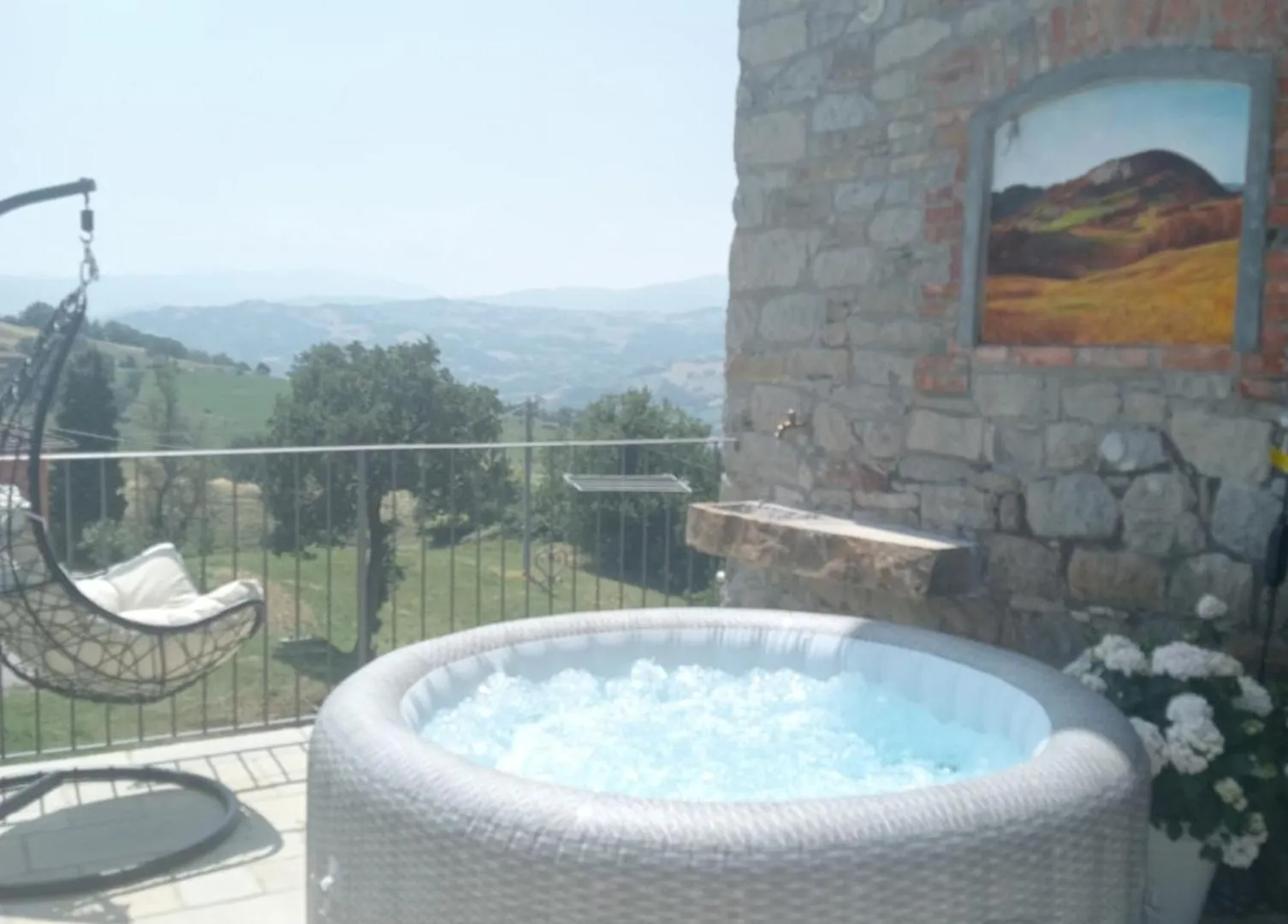 Couette-café Bed and Breakfast Casale Monte Valestra à Bebbio Italie
